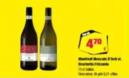 Calle Manfredi Moscato D'Asi e. Brachetto Fritzanbe tilbud