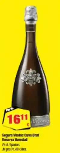 Calle Segura Viudas Cava Brut Reserva Heredad tilbud
