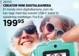 KiDS Coolshop Creator Mini Digitalkamera tilbud