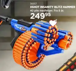 KiDS Coolshop Xshot Insanity Blitz Hammer tilbud