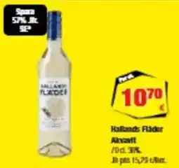 Calle Hallands Fläder Akvavit tilbud