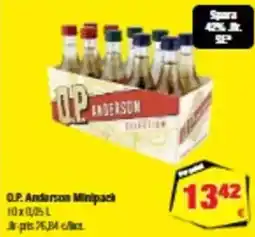 Calle O.P. Anderson Minipack tilbud