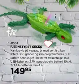 KiDS Coolshop Fjernstyret Gecko tilbud