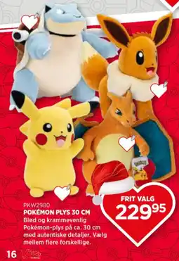KiDS Coolshop Pokemon Plys tilbud