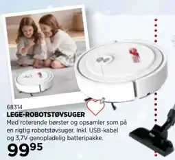KiDS Coolshop LEGE-ROBOTSTØVSUGER tilbud