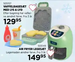 KiDS Coolshop Vaffelbagesæt med lys & lyd tilbud