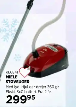 KiDS Coolshop Miele støvsuger tilbud