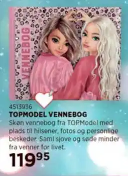 KiDS Coolshop Topmodel vennebog tilbud
