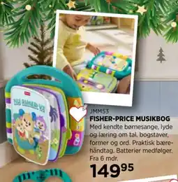 KiDS Coolshop Fisher-Price Musikbog tilbud