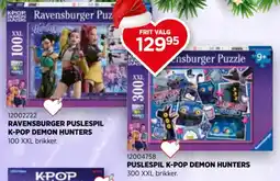 KiDS Coolshop Ravensburger puslespil k-pop demon hunters tilbud