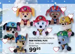 KiDS Coolshop Paw Patrol Plys tilbud