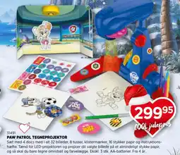 KiDS Coolshop Paw Patrol Tegneprojektor tilbud
