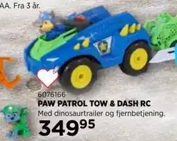 KiDS Coolshop Paw Patrol Tow & Dash Rc tilbud
