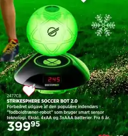 KiDS Coolshop Strikesphere Soccer Bot 2.0 tilbud