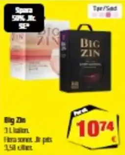 Calle Big Zin tilbud