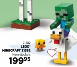 KiDS Coolshop LEGO MINECRAFT 21582 Hønsejockey. tilbud