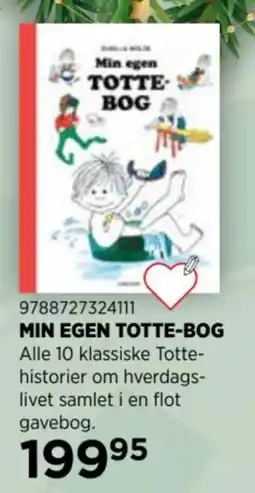 KiDS Coolshop Min Egen Totte-Bog tilbud