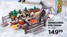 KiDS Coolshop Bondegårdsdyr i spand tilbud