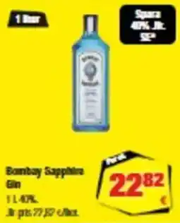 Calle Bombay Sapphire Gin tilbud