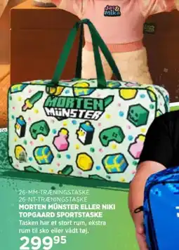 KiDS Coolshop Morten Münster sportstaske tilbud