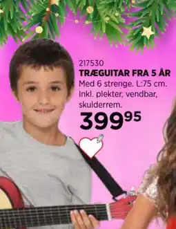 KiDS Coolshop Træguitar fra 5 år tilbud