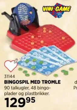 KiDS Coolshop Vini Game Bingospil med tromle tilbud
