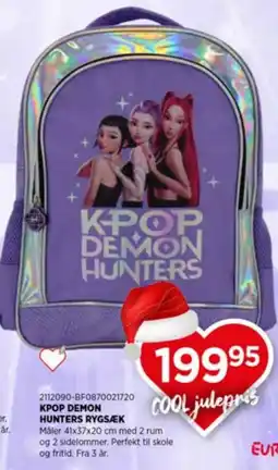 KiDS Coolshop Kpop Demon Hunters Rygsæk tilbud