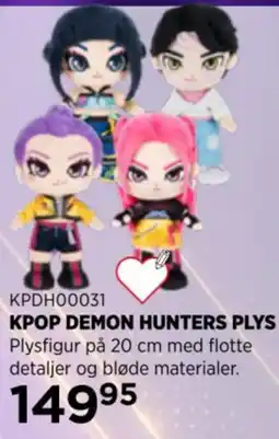 KiDS Coolshop Kpop Demon Hunters Plys tilbud