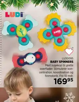 KiDS Coolshop Ludi baby spinners tilbud
