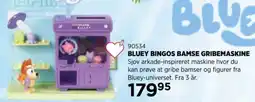 KiDS Coolshop Bluey Bingos Bamse Gribemaskine tilbud