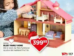 KiDS Coolshop Bluey Family Home tilbud