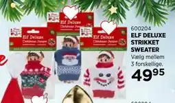 KiDS Coolshop ELF DELUXE STRIKKET SWEATER tilbud