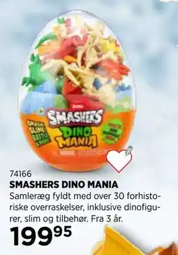 KiDS Coolshop SMASHERS DINO MANIA tilbud