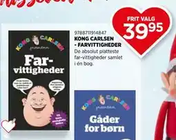 KiDS Coolshop KONG CARLSEN - FARVITTIGHEDER tilbud
