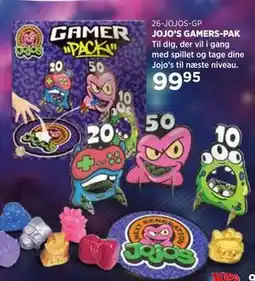KiDS Coolshop JOJO’S GAMERS-PAK tilbud