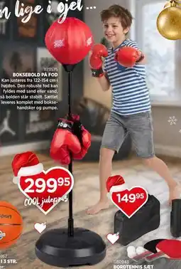 KiDS Coolshop BOKSEBOLD PÅ FOD tilbud