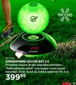 KiDS Coolshop STRIKESPHERE SOCCER BOT 2.0 tilbud