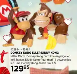 KiDS Coolshop DONKEY KONG ELLER DIDDY KONG tilbud