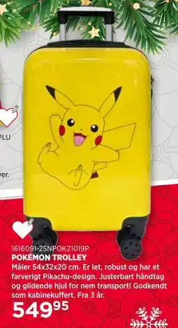 KiDS Coolshop POKÉMON TROLLEY tilbud