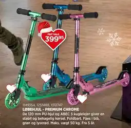 KiDS Coolshop LØBEHJUL - PREMIUM CHROME tilbud