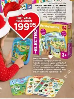 KiDS Coolshop FØRSTE LÆRING tilbud