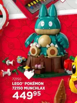 KiDS Coolshop LEGO POKÉMON 72150 MUNCHLAX tilbud