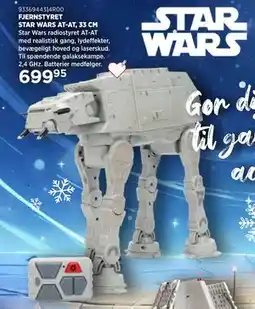 KiDS Coolshop FJERNSTYRET STAR WARS AT-AT, 33 CM tilbud