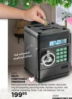 KiDS Coolshop MULTI-FUNKTIONELT PENGESKAB tilbud