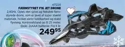 KiDS Coolshop FJERNSTYRET F16 JET DRONE tilbud