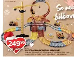 KiDS Coolshop MULTI TRACK CONSTRUCTION BILBANESÆT tilbud