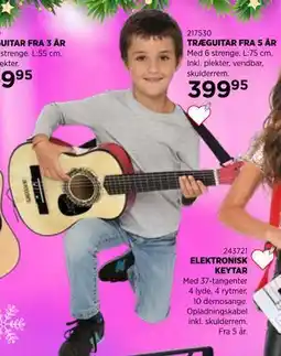 KiDS Coolshop TRÆGUITAR FRA 5 ÅR tilbud