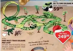 KiDS Coolshop DINO MULTI TRACK BILBANE MED LOOP tilbud