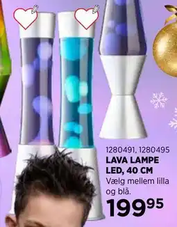 KiDS Coolshop LAVA LAMPE LED, 40 CM tilbud