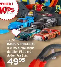KiDS Coolshop BASIC VEHICLE XL tilbud